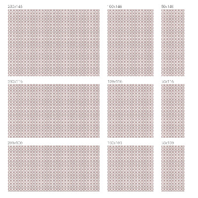 Folie geam intimitate model vitraliu Geometria armoniei