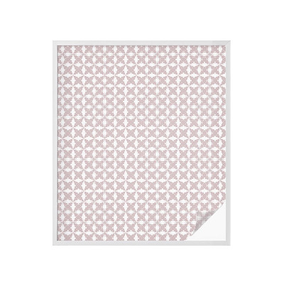 Folie geam intimitate model vitraliu Geometria armoniei