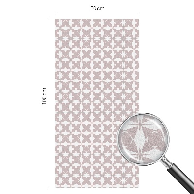 Folie geam intimitate model vitraliu Geometria armoniei