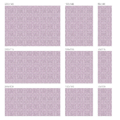 Folie decorativă vitraliu pentru uși și ferestre Forme violete