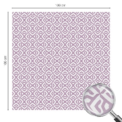 Folie decorativă vitraliu pentru uși și ferestre Forme violete