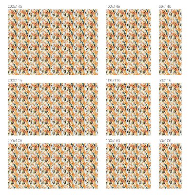 Folie decorativă vitraliu pentru uși și ferestre Energie botanică