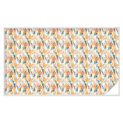 Folie decorativă vitraliu pentru uși și ferestre Energie botanică