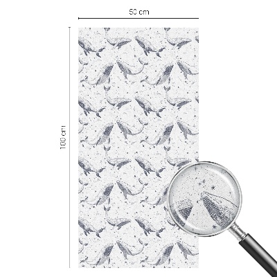 Folie decorativă geam Creaturi marine