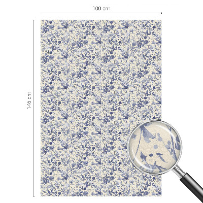 Folie geam să nu se vadă din exterior Simetria florală