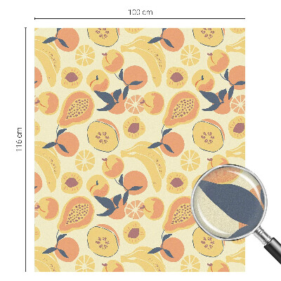 Folie geam să nu se vadă din exterior Fructe suculente