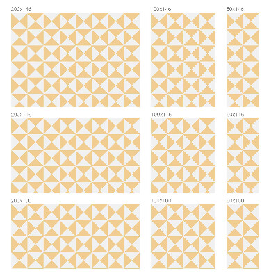 Autocolant vitraliu pentru geam Triunghiuri geometrice