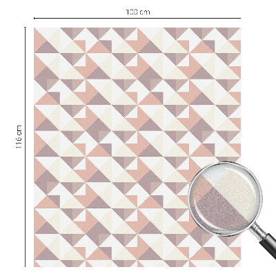 Folie decorativă geam Triunghiuri moderne