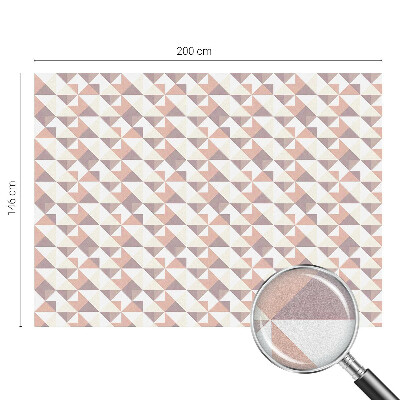 Folie decorativă geam Triunghiuri moderne