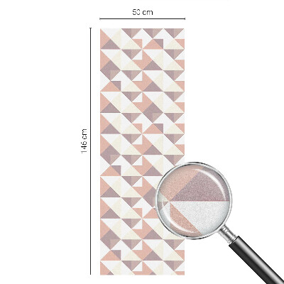 Folie decorativă geam Triunghiuri moderne