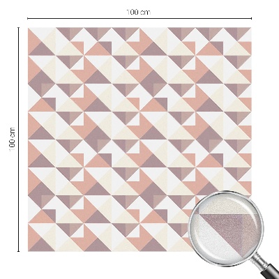 Folie decorativă geam Triunghiuri moderne