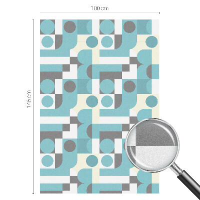 Folie geam să nu se vadă din exterior Modele geometrice