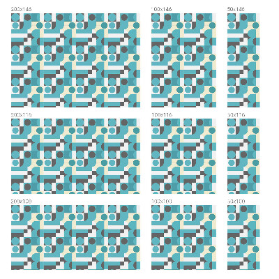 Folie geam să nu se vadă din exterior Modele geometrice