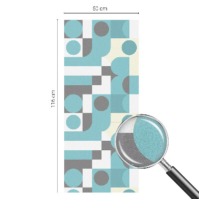 Folie geam să nu se vadă din exterior Modele geometrice