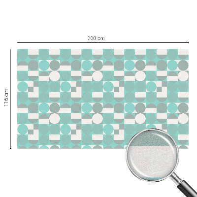 Folie geam intimitate model vitraliu Forme geometrice