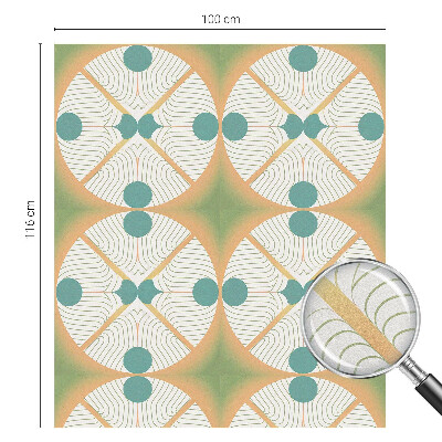 Folie geam să nu se vadă din exterior Armonie geometrică