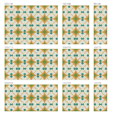 Folie geam să nu se vadă din exterior Armonie geometrică