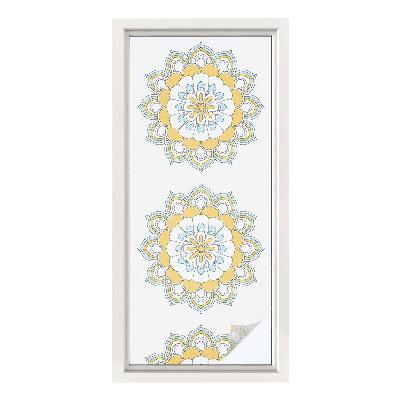 Folie geam să nu se vadă din exterior Mandale colorate