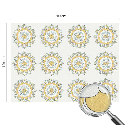 Folie geam să nu se vadă din exterior Mandale colorate