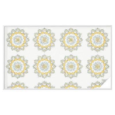 Folie geam să nu se vadă din exterior Mandale colorate