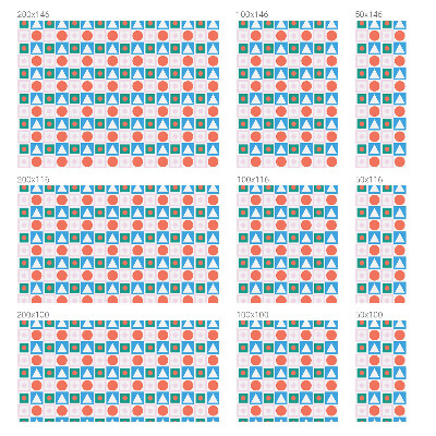 Folie decorativă geam Modele abstracte