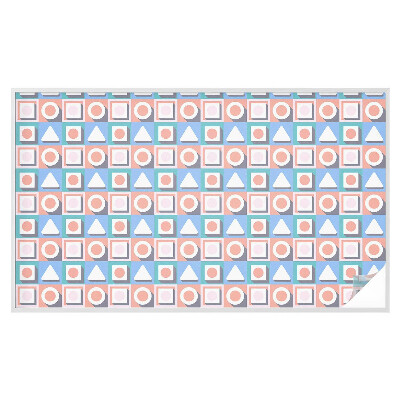 Folie geam intimitate model vitraliu Modele geometrice