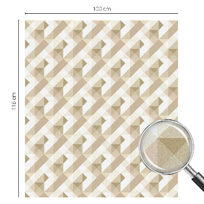 Folie decorativă geam Modele triunghiulare