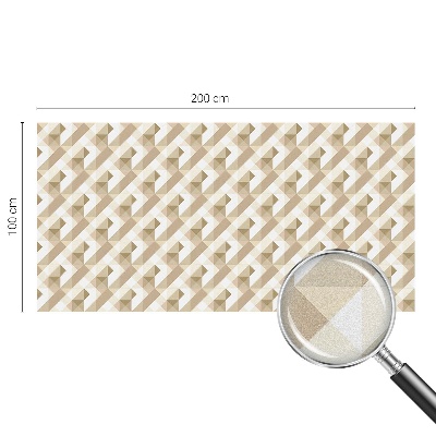 Folie decorativă geam Modele triunghiulare