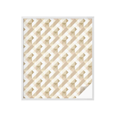 Folie decorativă geam Modele triunghiulare