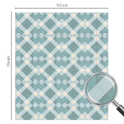 Folie geam intimitate model vitraliu Modele geometrice