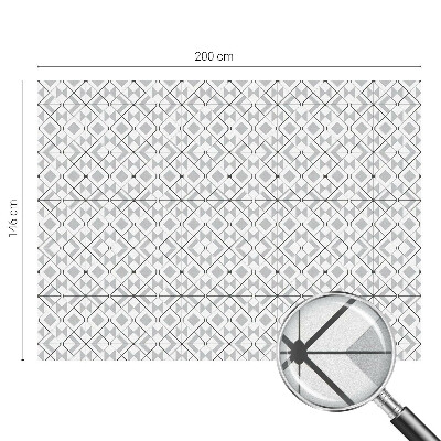 Folie decorativă vitraliu pentru uși și ferestre Modele geometrice