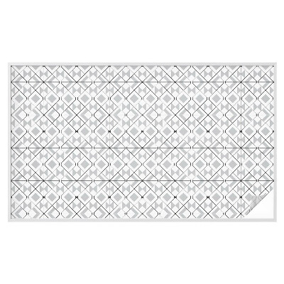 Folie decorativă vitraliu pentru uși și ferestre Modele geometrice