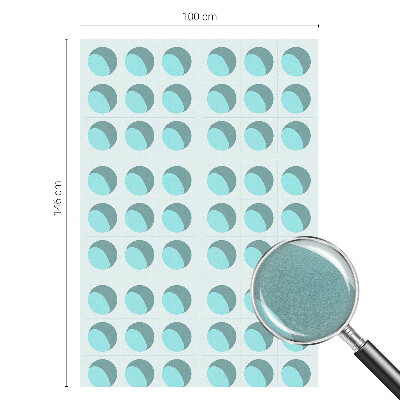 Autocolant vitraliu pentru geam Roți moderne