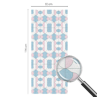 Folie decorativă geam Modele pastelate