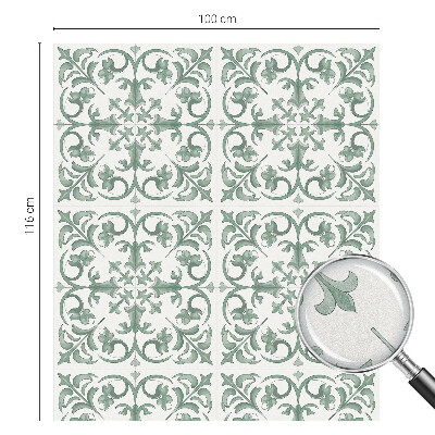 Folie geam să nu se vadă din exterior Ornamente vegetale