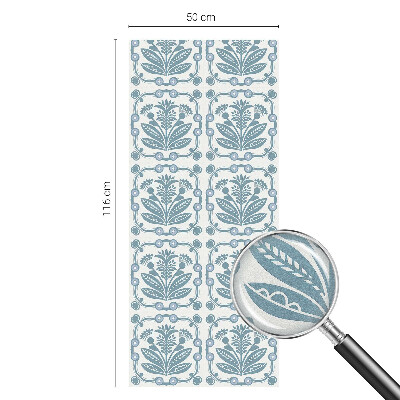 Folie geam intimitate model vitraliu Model floral