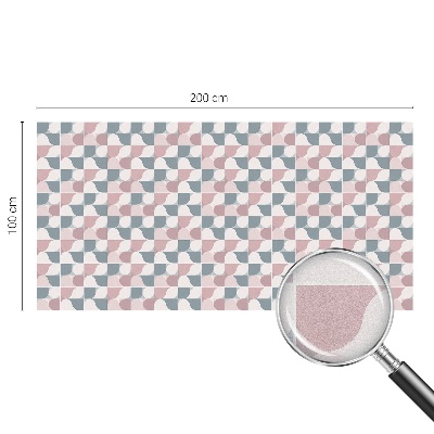 Folie decorativă vitraliu pentru uși și ferestre Modele pastelate