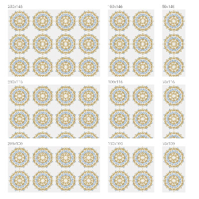 Folie geam să nu se vadă din exterior Mandale boho