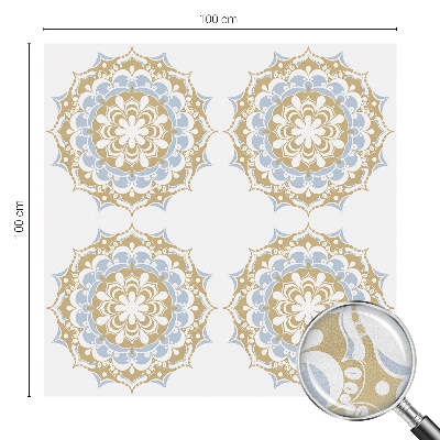 Folie geam să nu se vadă din exterior Mandale boho