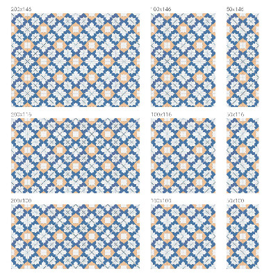 Folie geam să nu se vadă din exterior Modele simetrice