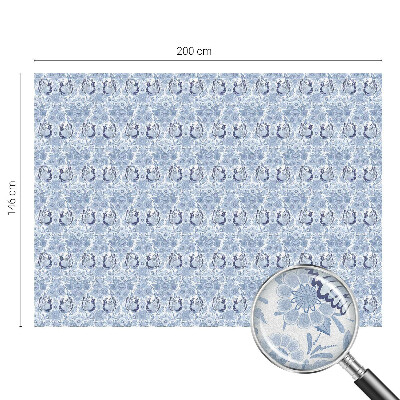 Folie geam să nu se vadă din exterior Pasăre florală