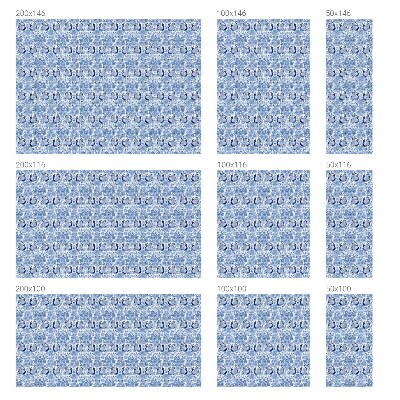 Folie geam să nu se vadă din exterior Pasăre florală