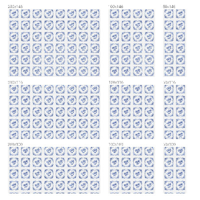 Autocolant vitraliu pentru geam Flori delicate