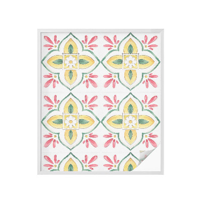 Folie geam intimitate model vitraliu Ornament floral