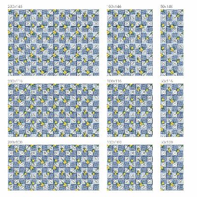 Folie decorativă geam Model de lămâie