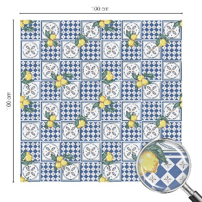 Folie decorativă geam Model de lămâie