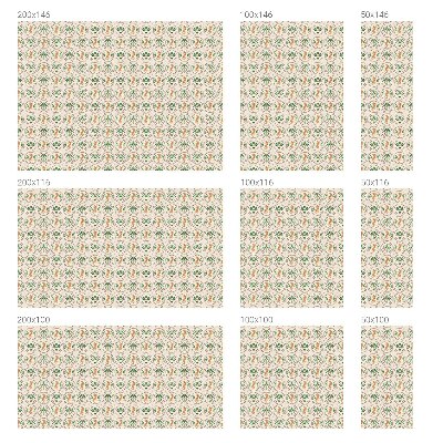 Folie decorativă vitraliu pentru uși și ferestre Leopard de palmier