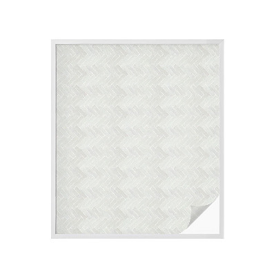 Folie geam intimitate model vitraliu Os de hering gri