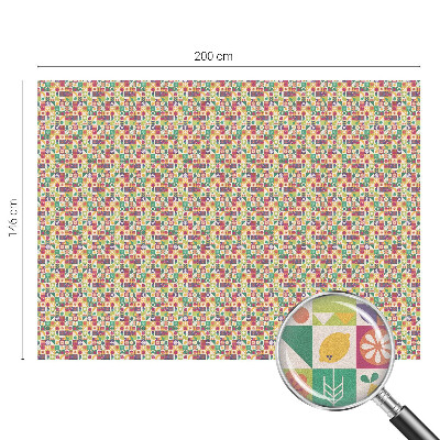 Folie decorativă geam Abstracție colorată