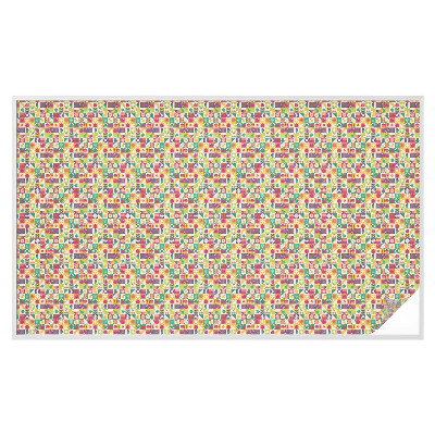 Folie decorativă geam Abstracție colorată